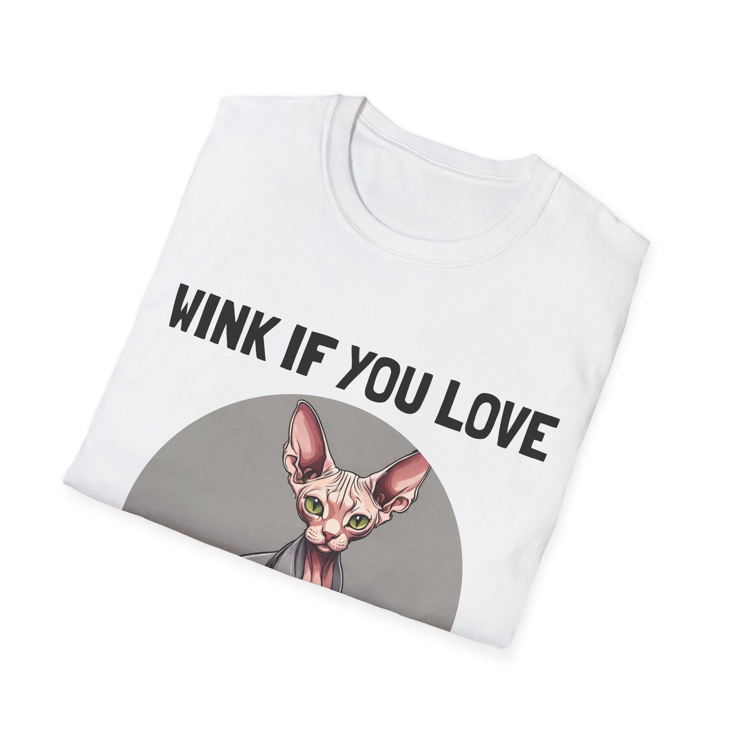 Sphynx Cat - Unisex Softstyle T-Shirt