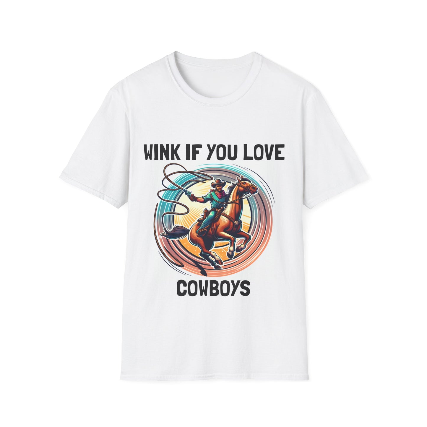 Cowboy - Unisex Softstyle T-Shirt