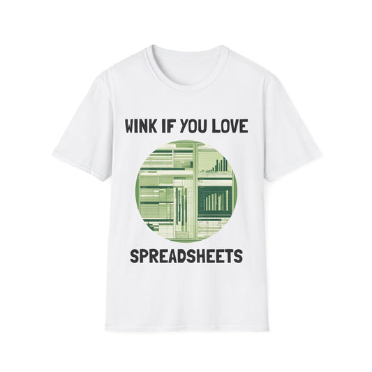 Spreadsheet - Unisex Softstyle T-Shirt