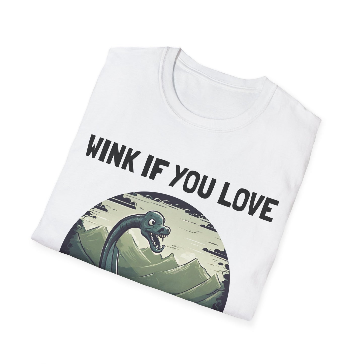 Loch Ness Monster - Unisex Softstyle T-Shirt