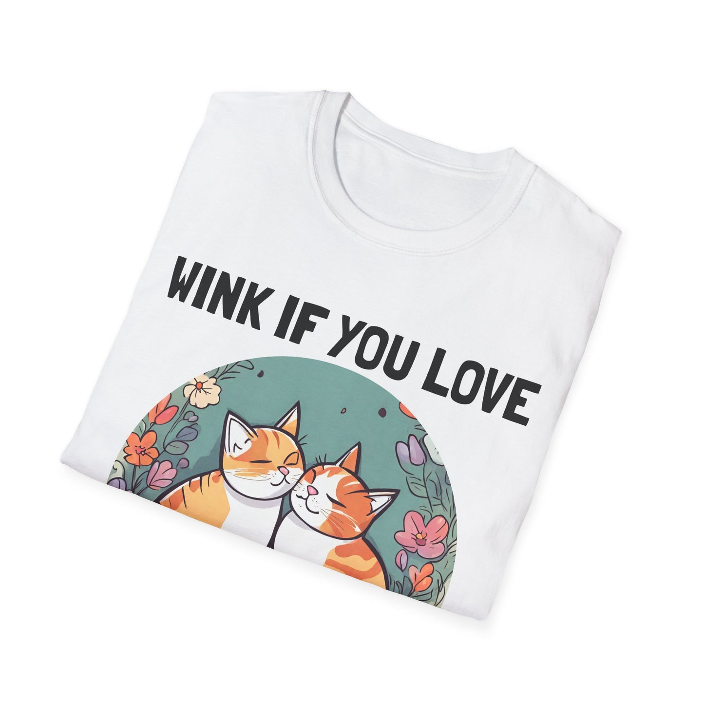 Cat Adoption - Unisex Softstyle T-Shirt