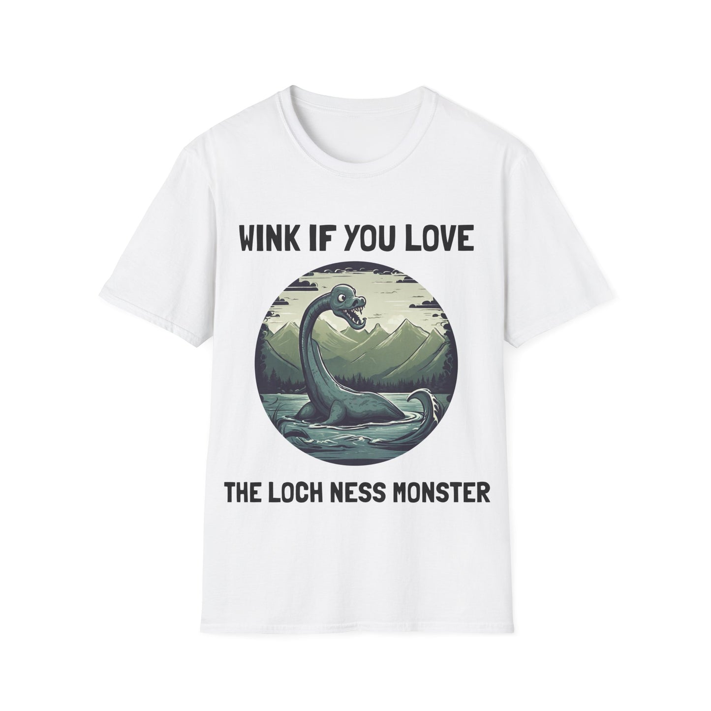 Loch Ness Monster - Unisex Softstyle T-Shirt