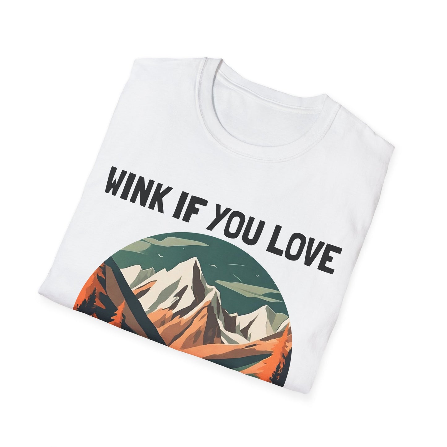 Mountains - Unisex Softstyle T-Shirt